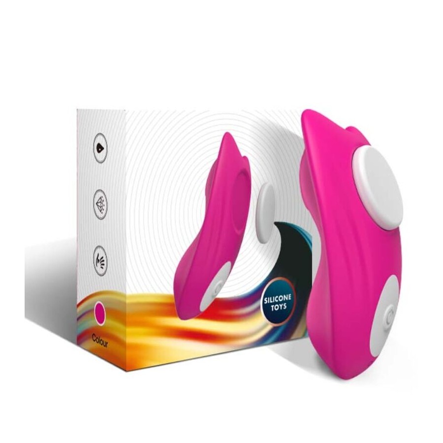 ARMONY - BUTTERFLY WEARABLE PANTIES VIBRATOR REMOTE CONTROL PINK